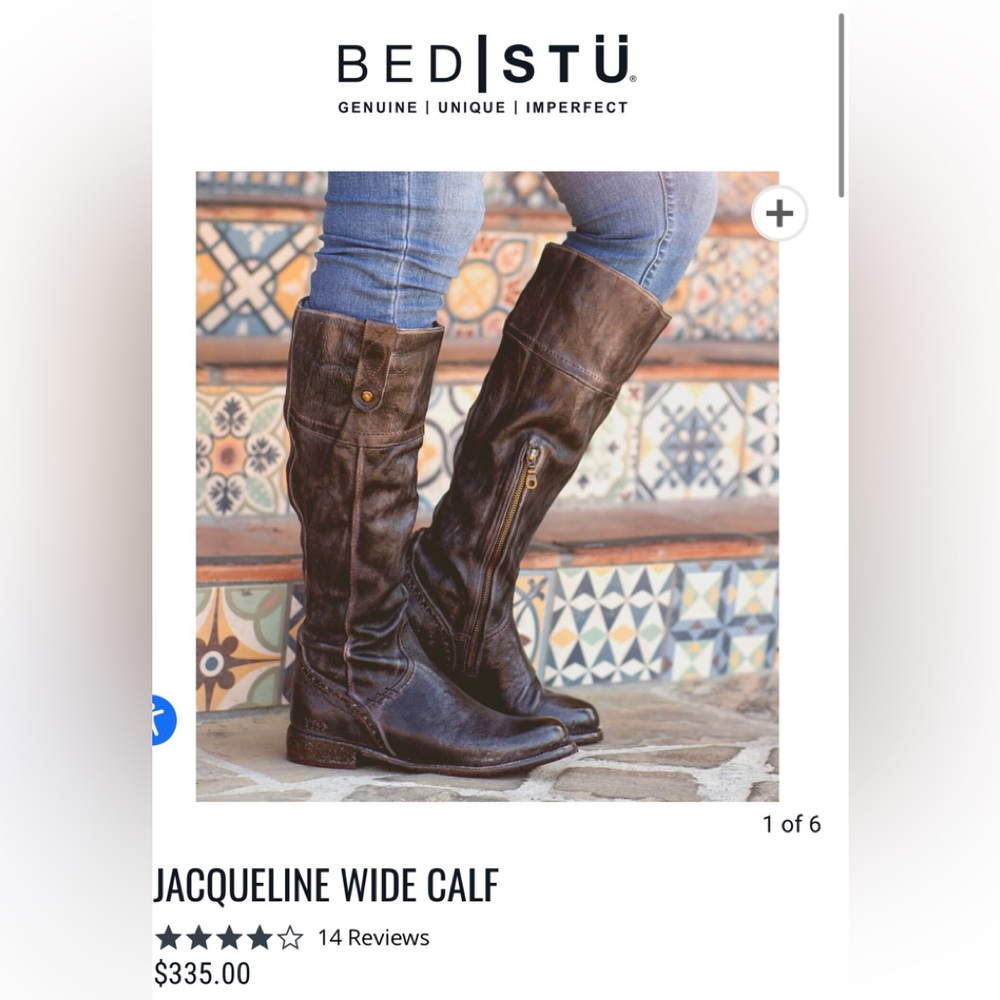 Bed Stu Jacqueline Tall Boots—size 10